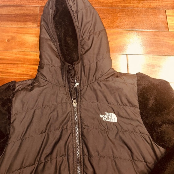 The North Face Sherpa/Nylon Jacket-Girls large-14/16 - Picture 2 of 8